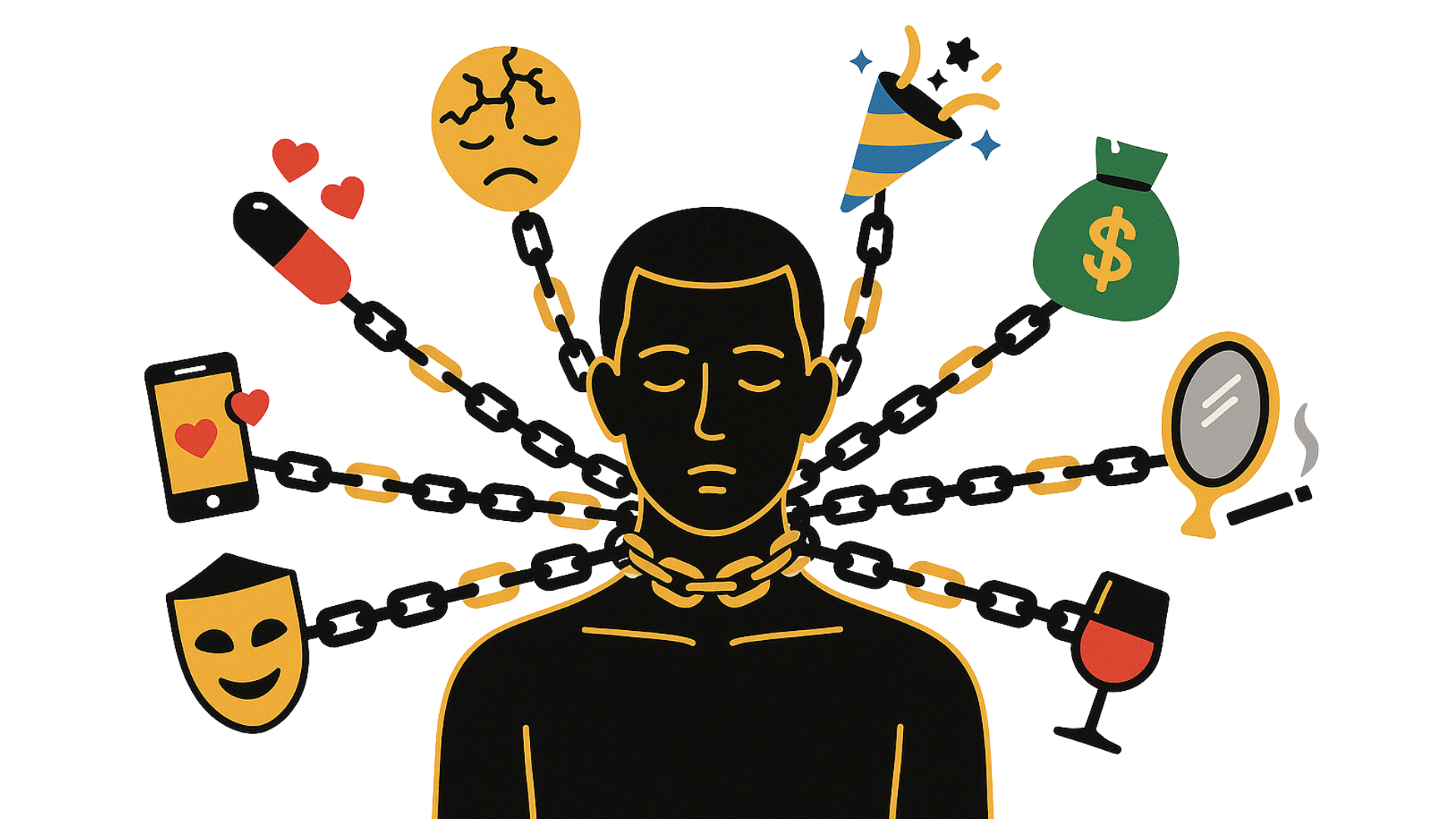 Ilustração do estado da alma